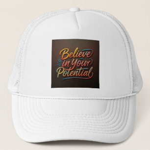 Believe in Your Potential Trucker Hat