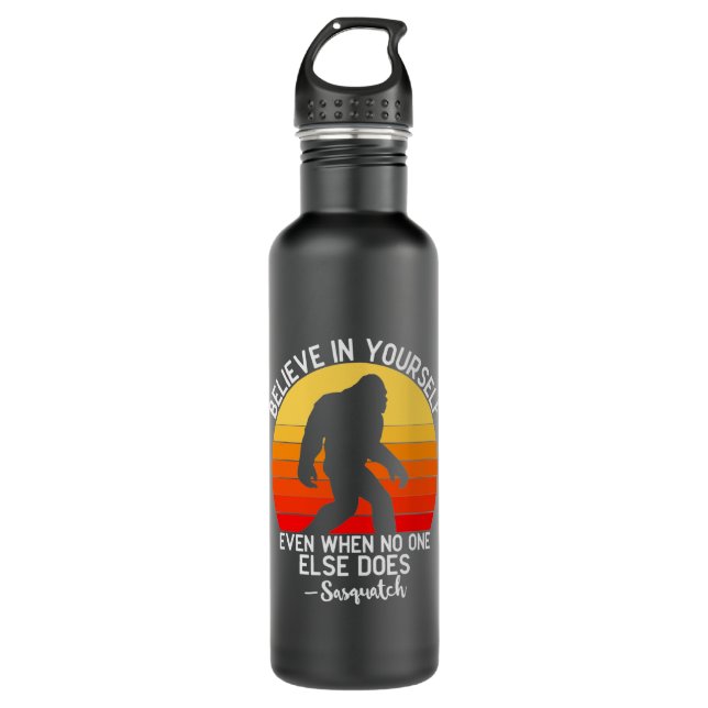 Believe In Yourself Bigfoot 710 Ml Water Bottle (Front)