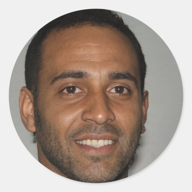 Believe in Yourself Classic Round Sticker (Front)