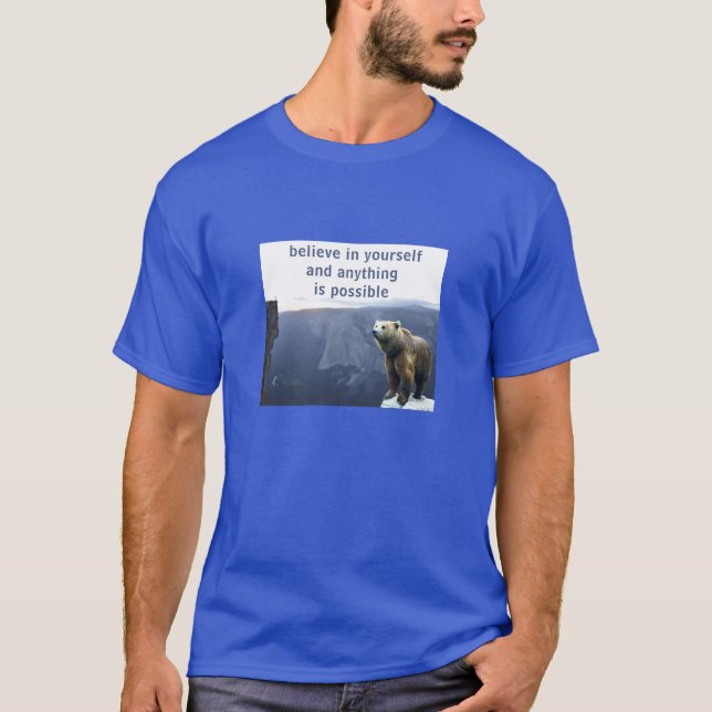  Believe in Yourself (dark) T-Shirt (Front)