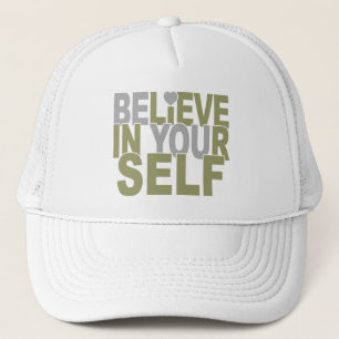 BELIEVE IN YOURSELF hat – choose colour