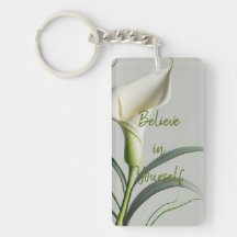 Believe in Yourself keychain