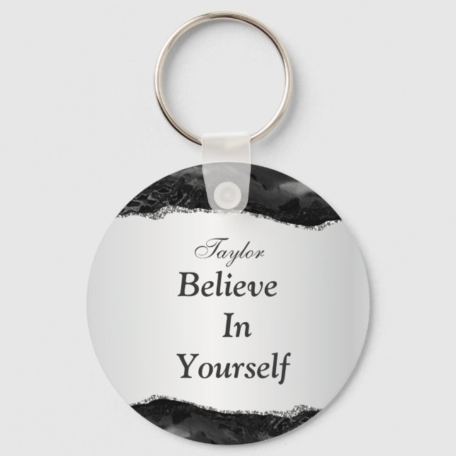 Believe In Yourself Keychain (Front)