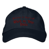Believe in Yourself Motivation Quote Custom-Hat