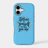 Believe in Yourself Motivational Quote Design