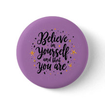 Believe in Yourself Motivational Quote Design 