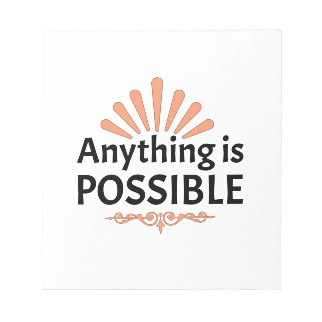 Believe in yourself notebook notepad (Front)