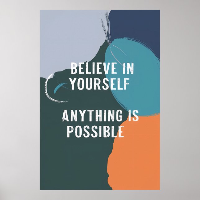 Believe in Yourself Poster (Front)