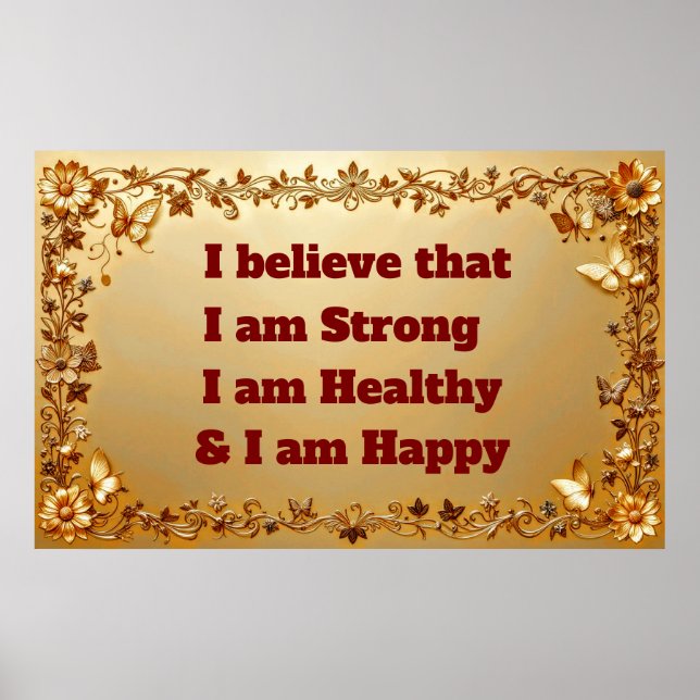 Believe in yourself - Powerful Self Motivation #2 Poster (Front)
