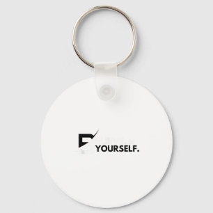 Believe In Yourself Sitive Message Motivational Me Key Ring