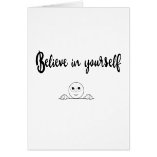 Believe In Yourself Text And Image