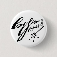 Believe in Yourself Typography Magic Wand