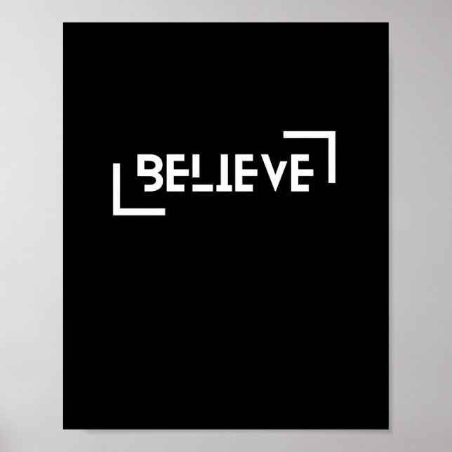 Believe Inspiration Poster (Front)