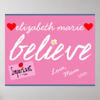 Believe Inspirational Words For My Daughter
