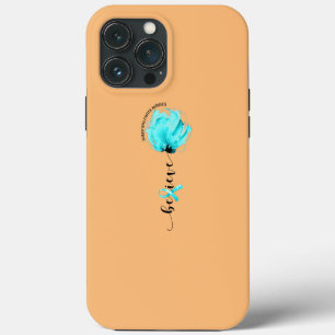 Believe Interstitial Cystitis Awareness Teal iPhone 13 Pro Max Case