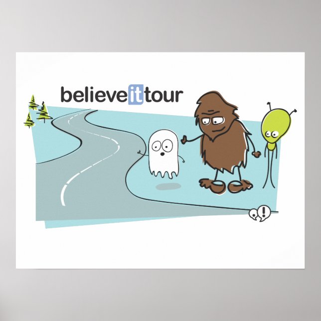 Believe It Tour Poster (Front)