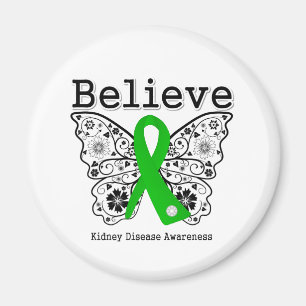 Believe Kidney Disease Awareness Magnet