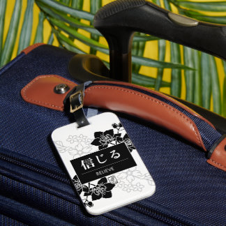 Believe Luggage Tag