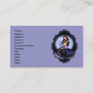 Believe Mermaid Business Card