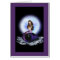 Believe Mermaid Cards Purple
