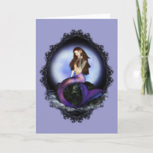 Believe Mermaid Greeting Card