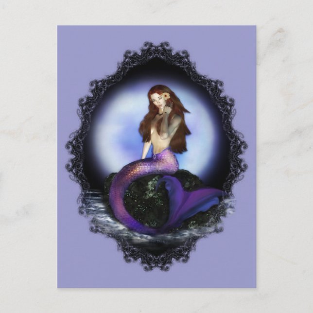 Believe Mermaid Post Cards (Front)