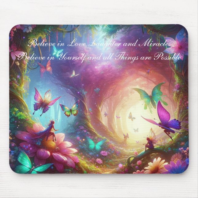 Believe Mouse Pad (Front)