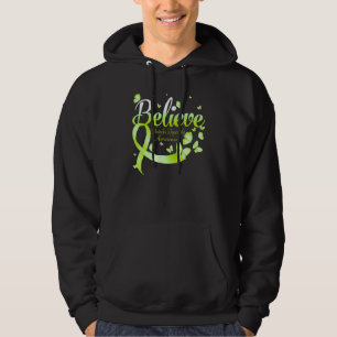 Believe Muscular Dystrophy Awareness Butterfly Hoodie