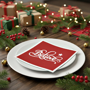 Believe napkin