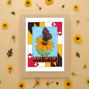 Believe Note Card