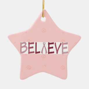 Believe ornament