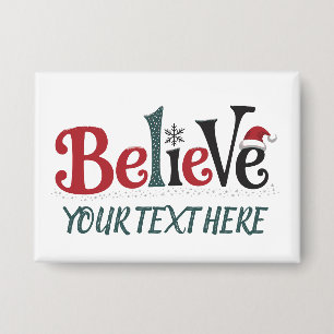 Believe Personalised Christmas Party Family