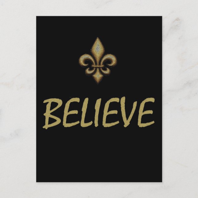 Believe Postcard (Front)