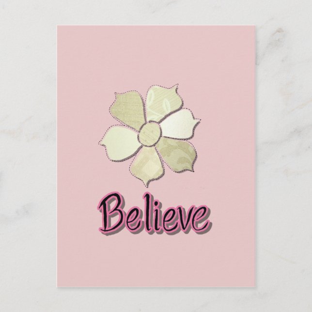 Believe! Postcard (Front)