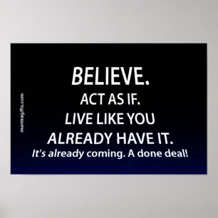 Believe Poster
