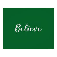 Believe Poster