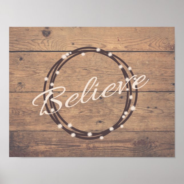 Believe Poster (Front)