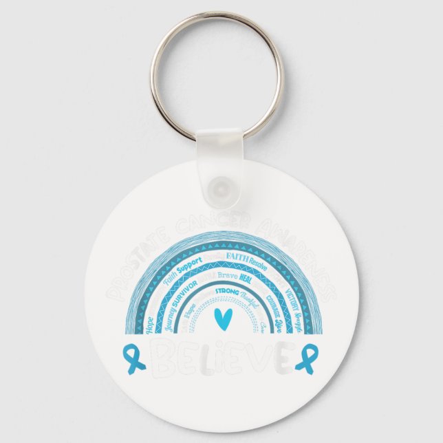 Believe Prostate Cancer Awareness Month _ Prostate Key Ring (Front)