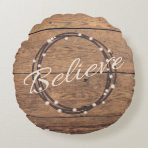 Believe Round Cushion