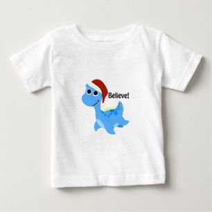 Believe! Santa Nessie Baby T-Shirt