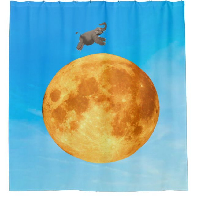 Believe Shower Curtain (Front)