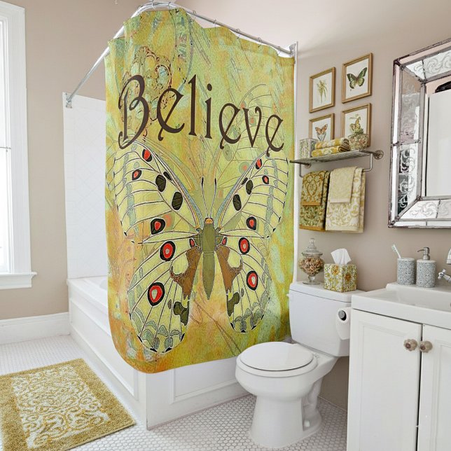 Believe Shower Curtain (Creator Uploaded)