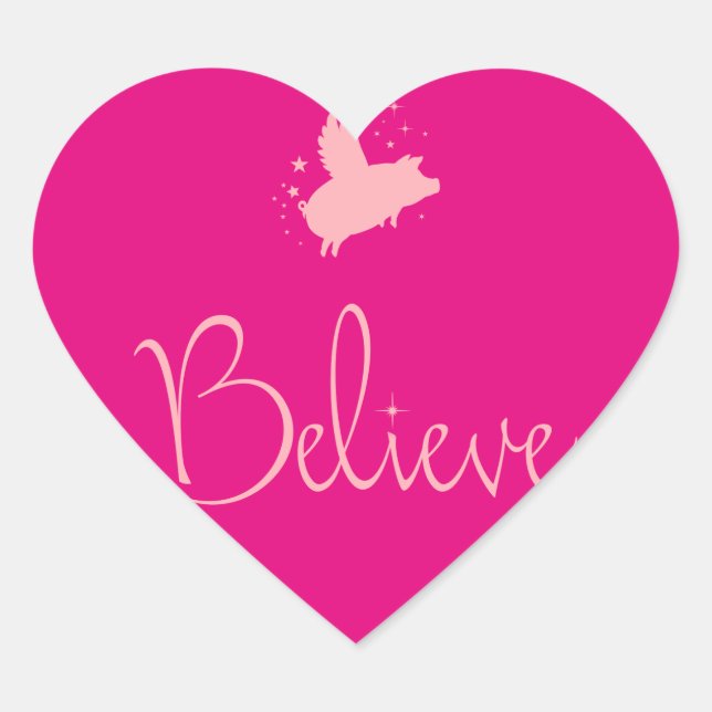 believe sticker (Front)