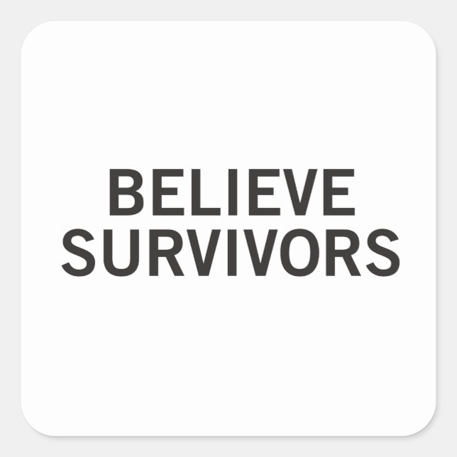 Believe Survivors Sticker (Front)