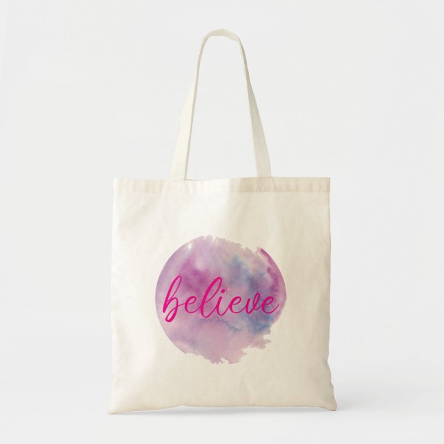 Believe Tote Bag (Front)