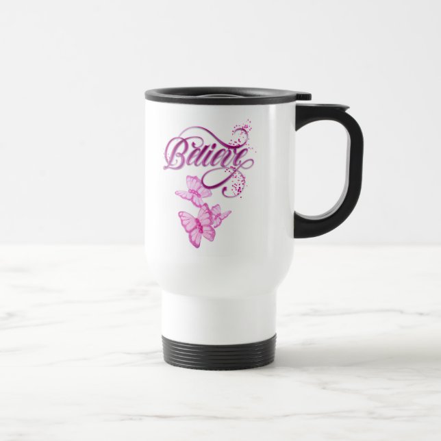Believe Travel Mug (Right)