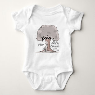 Believe Tree Baby Bodysuit