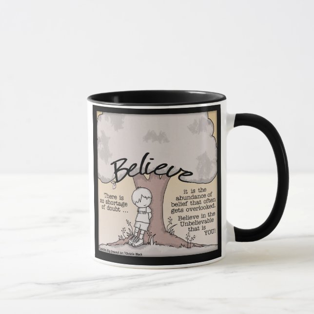 Believe Tree Mug (Right)