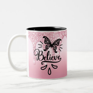 Believe Two-Tone Coffee Mug