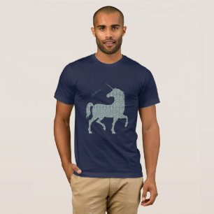 Believe Unicorn Fantasy Magical Horse Clipart T-Shirt
